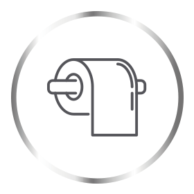 Canesten toilet roll icon