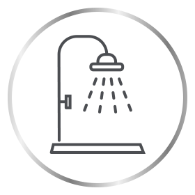 Canesten public shower icon