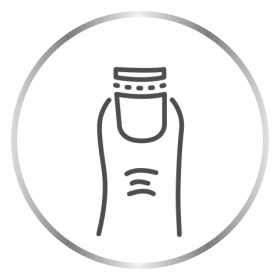 Canesten trimmed toenail icon