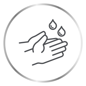 Canesten hand washing icon
