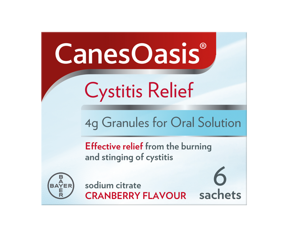 CanesOasis Cystitis Relief 4g Granules for Oral Solution