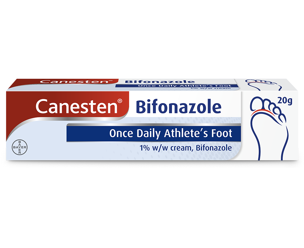 Canesten Bifonazole Once Daily Athlete’s Foot 1% w/w Cream