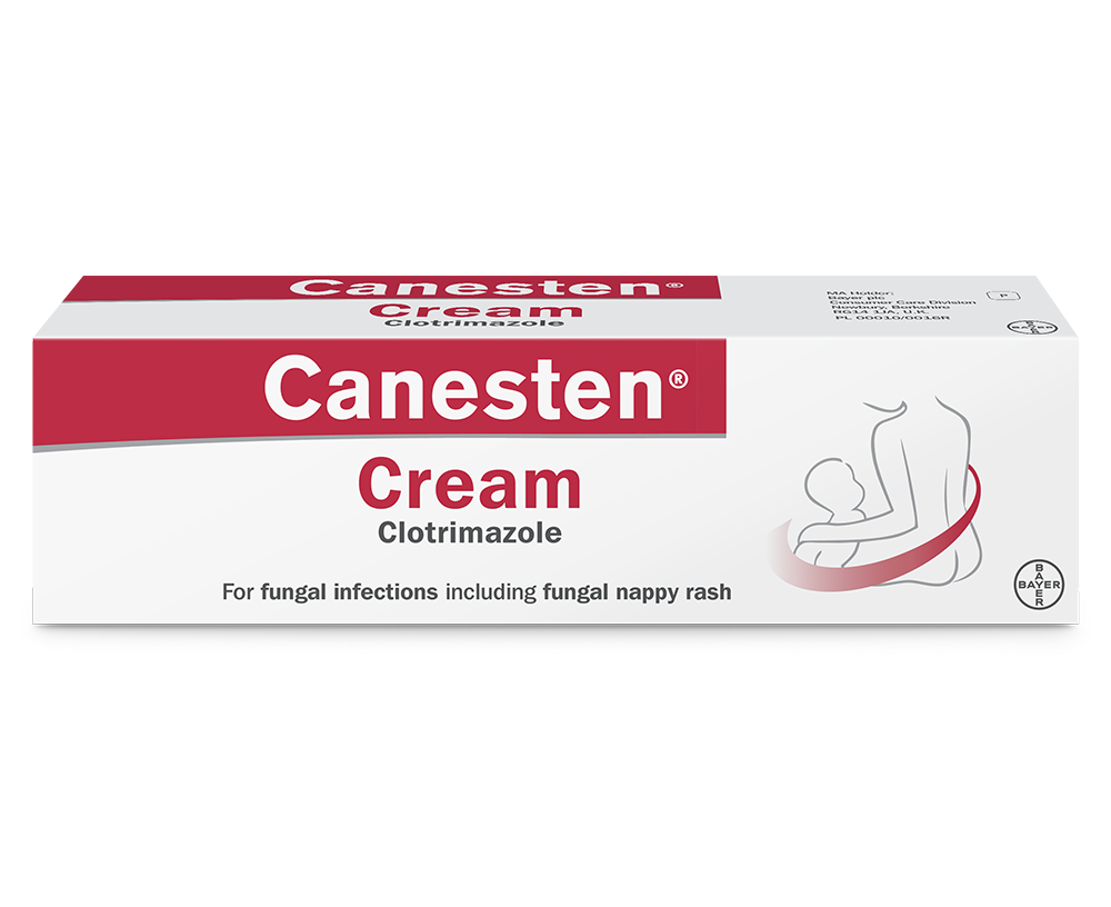 Canesten Cream for ringworm, jock itch, fungal sweat rash and fungal nappy rash treatment 