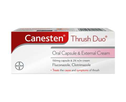 Canesten® Thrush Duo Oral Capsule & External Cream